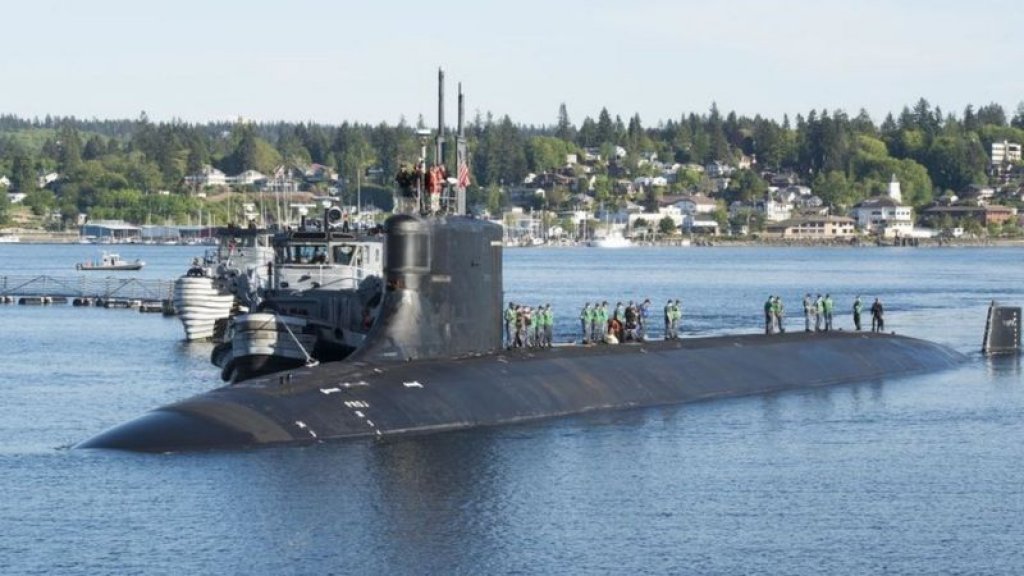 美國海軍核動力潛艦在南海撞上「不明物體」