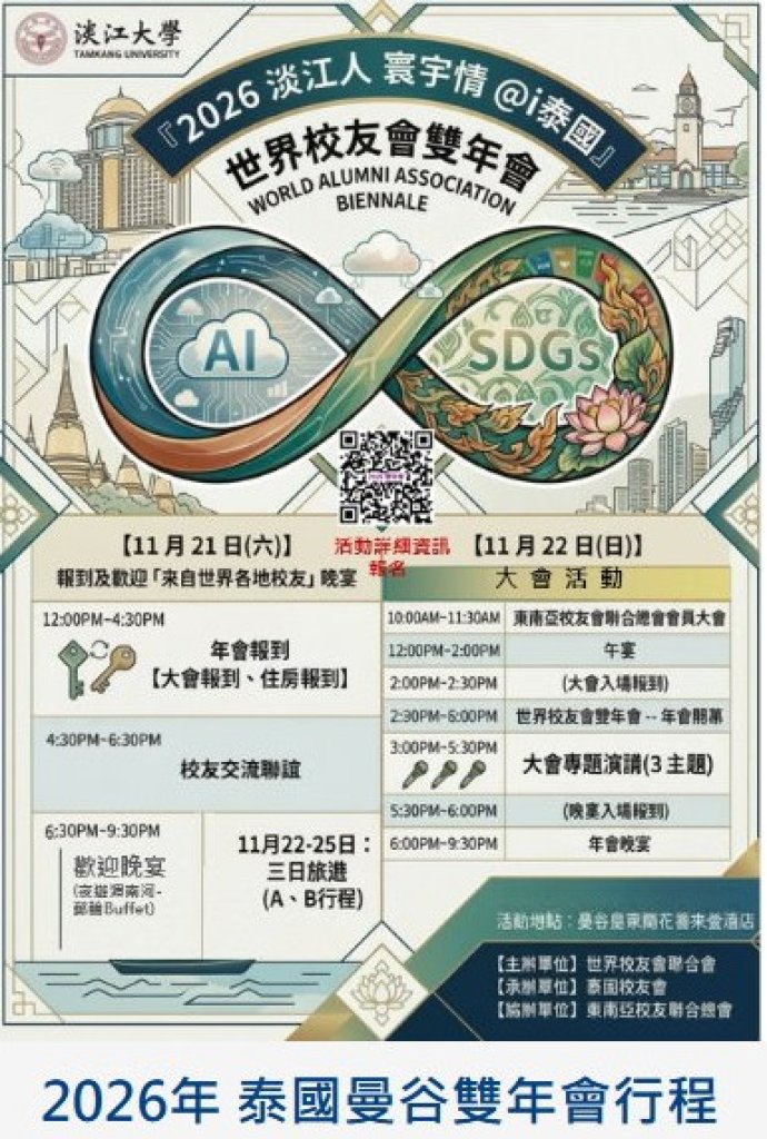 2026泰國曼谷雙年會