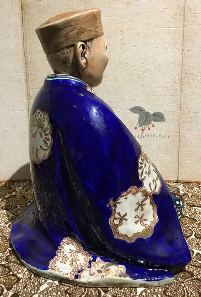 時代 千利休 利休像 利休坐像 約15.8cm×15cm×8cm 時代 千