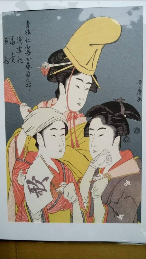 日本的傳統美術＿日本浮世繪（Ukiyoe），是日本的一種繪畫藝術形式